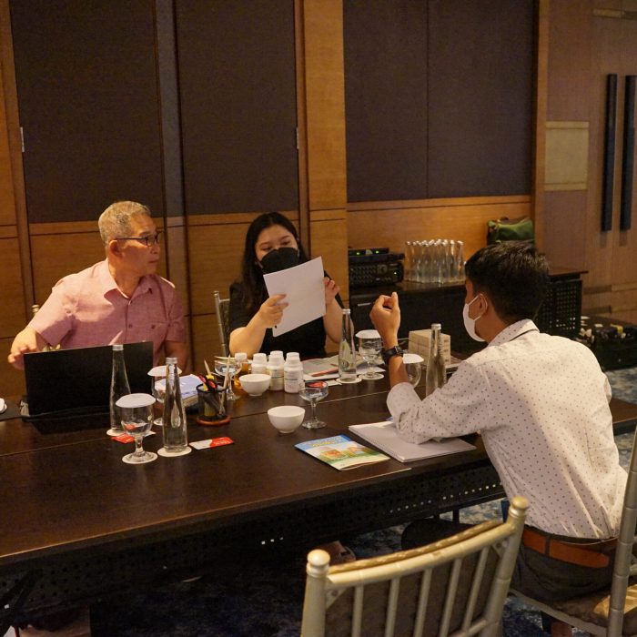 Meeting with Mr. Nak from Korea